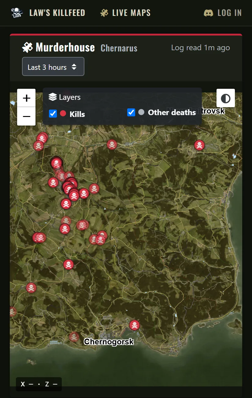 Live maps: Works on a phone too.